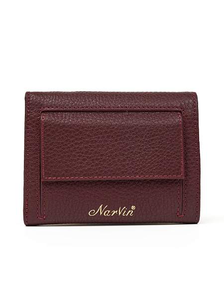 Кошелек NARVIN 9569-Polo Bordo Vasheron, Артикул: 9569-Polo Bordo фото №1