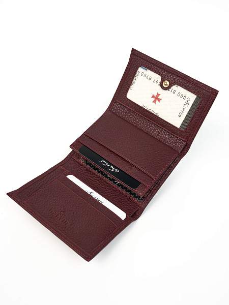 Кошелек NARVIN 9569-Polo Bordo Vasheron, Артикул: 9569-Polo Bordo фото №1