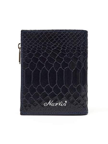 Портмоне NarVin 9648-Anaconda D.Blue Vasheron, Артикул: 9648-Anaconda D.Blue фото №1
