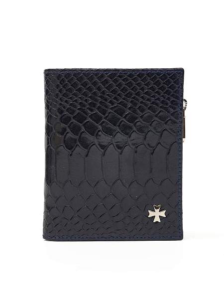 Портмоне NarVin 9648-Anaconda D.Blue Vasheron, Артикул: 9648-Anaconda D.Blue фото №1