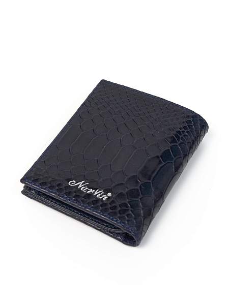 Портмоне NarVin 9648-Anaconda D.Blue Vasheron, Артикул: 9648-Anaconda D.Blue фото №1