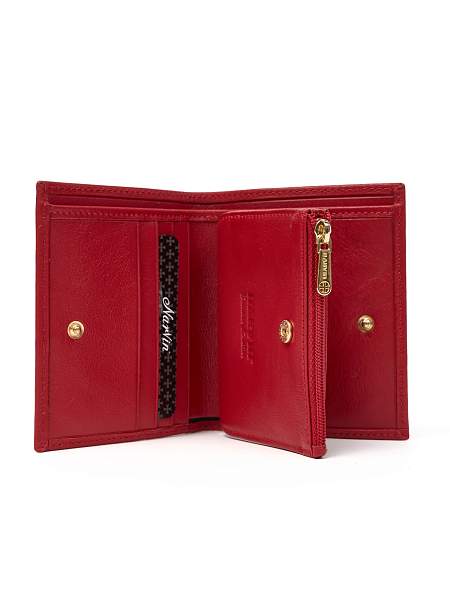 Портмоне NarVin 9648-Palermo Red Vasheron, Артикул: 9648-Palermo Red фото №1