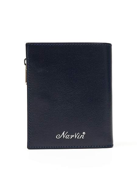 Портмоне NarVin 9648-Vegetta D.Blue Vasheron, Артикул: 9648-Vegetta D.Blue фото №1