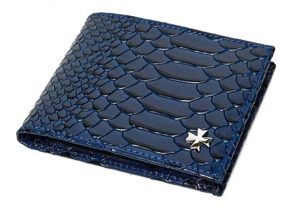 Портмоне мужское 9669-Anaconda D.Blue Vasheron, Артикул: 9669-Anaconda D.Blue фото №1