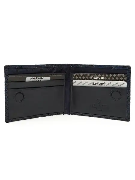 Портмоне мужское 9669-Anaconda D.Blue Vasheron, Артикул: 9669-Anaconda D.Blue фото №1