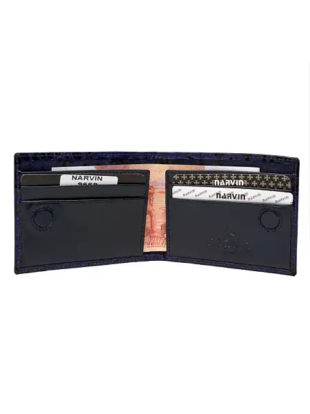 Портмоне мужское 9669-Bambino D.Blue Vasheron, Артикул: 9669-Bambino D.Blue фото №1