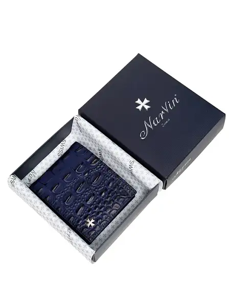 Портмоне мужское 9669-Bambino D.Blue Vasheron, Артикул: 9669-Bambino D.Blue фото №1