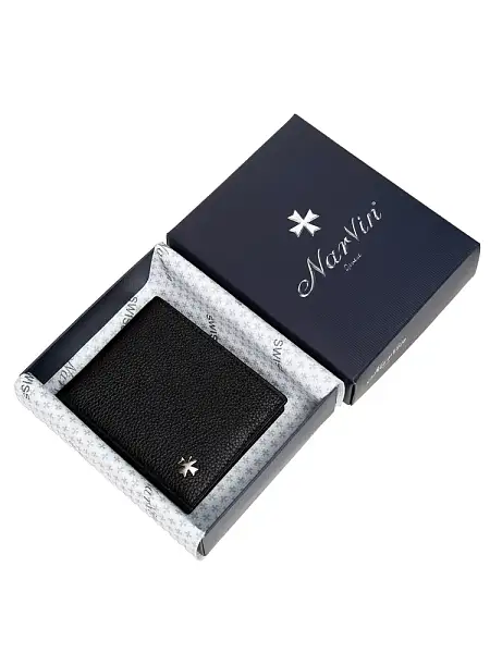 Портмоне мужское 9669-Polo Black Vasheron, Артикул: 9669-Polo Black фото №1