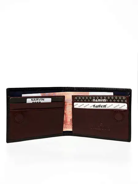 Портмоне мужское 9669-Vegetta Black Vasheron, Артикул: 9669-Vegetta Black фото №1