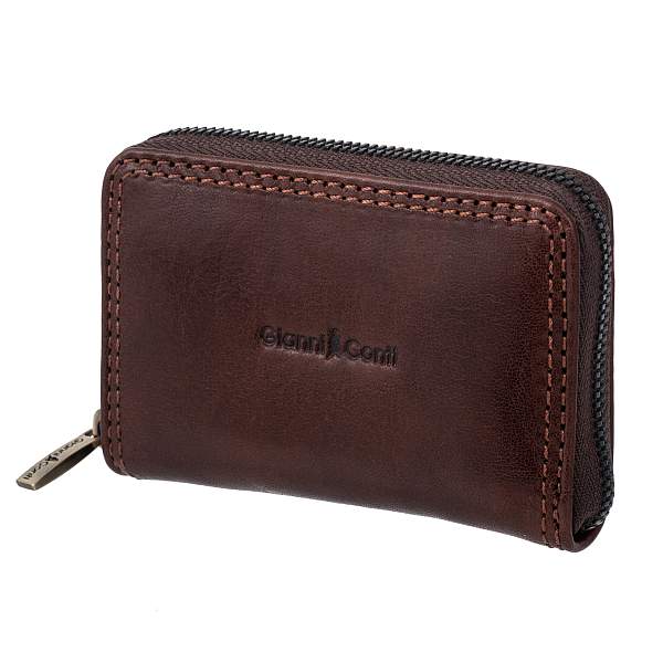 Визитница коричневый Gianni Conti 917173 dark brown Gianni Conti, Артикул: 917173 dark brown фото №1