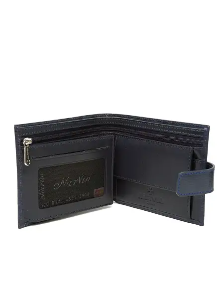 Портмоне мужское кожаное 9683-Aspinal D.Blue Vasheron, Артикул: 9683-Aspinal D.Blue фото №1