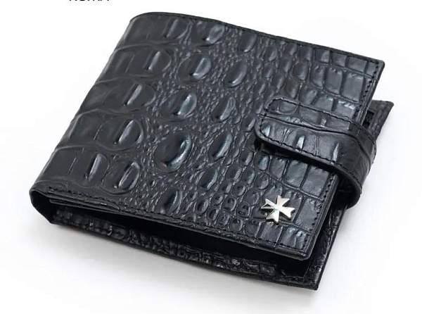 Портмоне мужское кожаное 9683-Bambino Black Vasheron, Артикул: 9683-Bambino Black фото №1