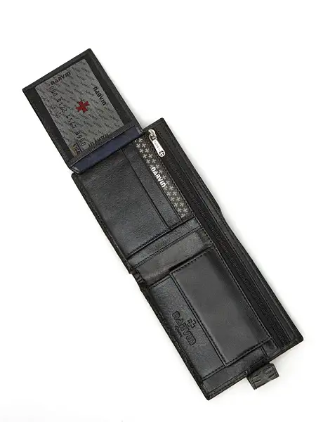 Портмоне мужское кожаное 9683-Bambino Black Vasheron, Артикул: 9683-Bambino Black фото №1