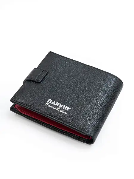 Портмоне мужское кожаное 9683-Polo Black / Red Vasheron, Артикул: 9683-Polo Black / Red фото №1