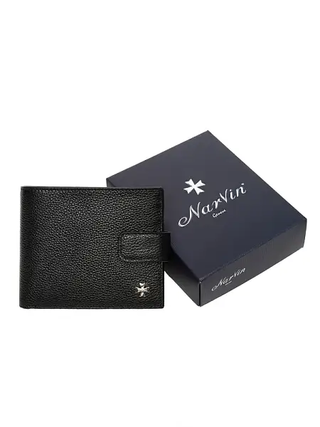 Портмоне мужское кожаное 9683-Polo Black / Red Vasheron, Артикул: 9683-Polo Black / Red фото №1