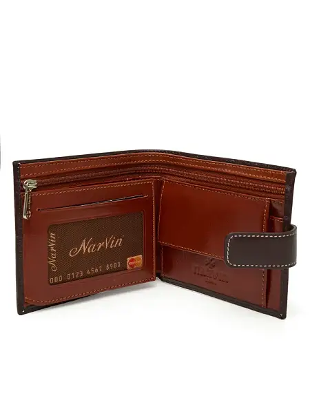Портмоне мужское кожаное 9683-Vegetta Brown Vasheron, Артикул: 9683-Vegetta Brown фото №1
