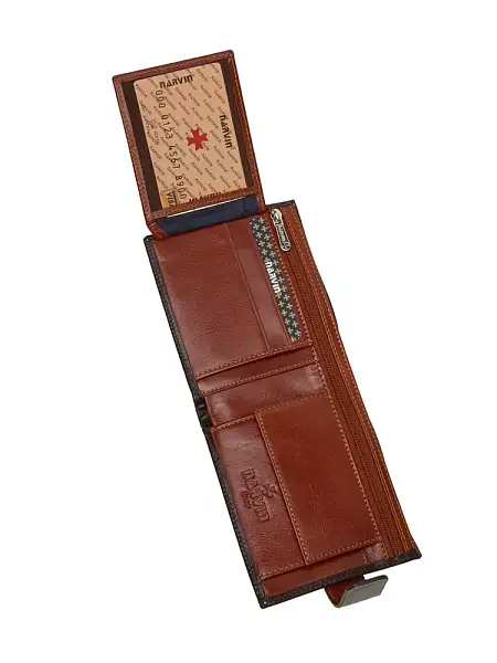 Портмоне мужское кожаное 9683-Vegetta Brown Vasheron, Артикул: 9683-Vegetta Brown фото №1