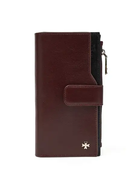 Кошелёк NARVIN из натуральной кожи большой 9686-Vegetta Funduk Vasheron, Артикул: 9686-Vegetta Funduk фото №1