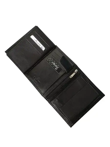 Портмоне NarVin из натуральной кожи 9696-Anaconda Black Vasheron, Артикул: 9696-Anaconda Black фото №1