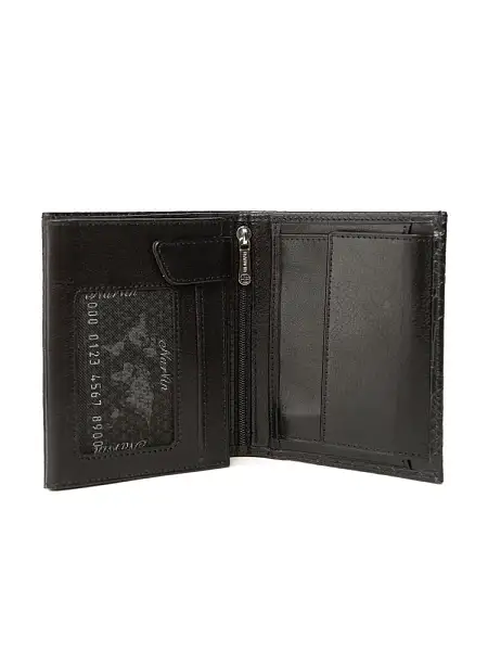 Портмоне NarVin из натуральной кожи 9696-Anaconda Black Vasheron, Артикул: 9696-Anaconda Black фото №1