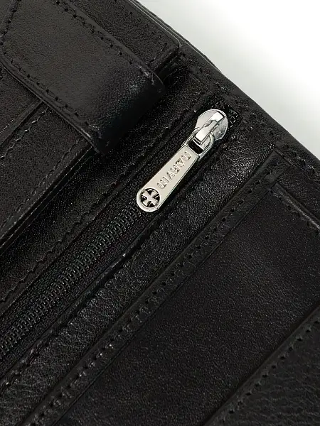 Портмоне NarVin из натуральной кожи 9696-Anaconda Black Vasheron, Артикул: 9696-Anaconda Black фото №1