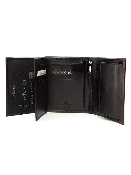 Портмоне NarVin из натуральной кожи 9696-Vegetta Funduk Vasheron, Артикул: 9696-Vegetta Funduk фото №1