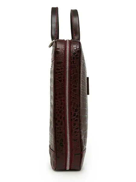 Портфель NARVIN из натуральной кожи 9743-Bambino Burgundy Vasheron, Артикул: 9743-Bambino Burgundy фото №1