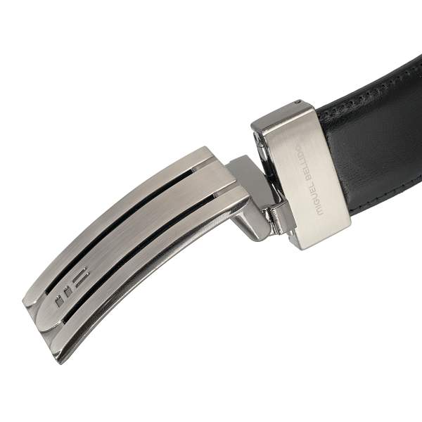 Ремень чёрный-коричневый Miguel Bellido 430/32 3238 black/brown 5 Miguel Bellido, Артикул: 430/32 3238 black/brown 5 фото №1