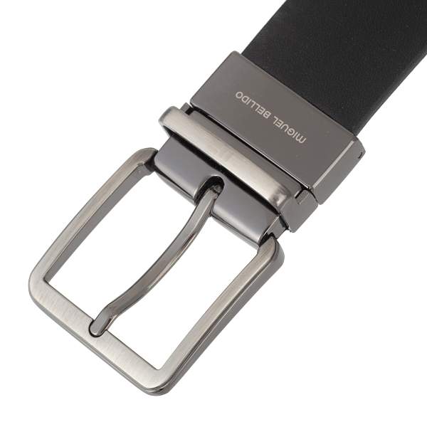 Ремень чёрный-коричневый Miguel Bellido 568/35 5311 black/brown 5 Miguel Bellido, Артикул: 568/35 5311 black/brown 5 фото №1