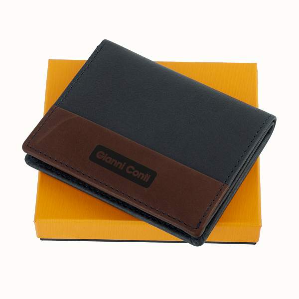 Портмоне синий Gianni Conti 6057387 blue/dark brown Gianni Conti, Артикул: 6057387 blue/dark brown фото №1