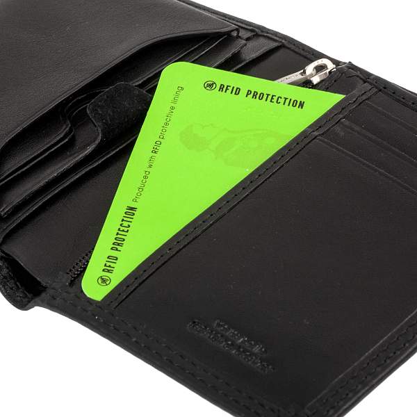 Портмоне черный Gianni Conti 917160 black Gianni Conti, Артикул: 917160 black фото №1