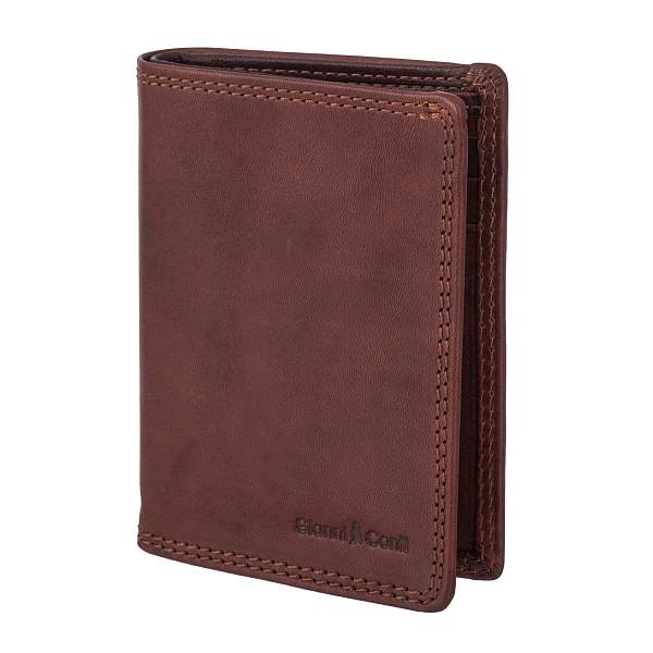 Портмоне коричневый Gianni Conti 917160 dark brown Gianni Conti, Артикул: 917160 dark brown фото №1