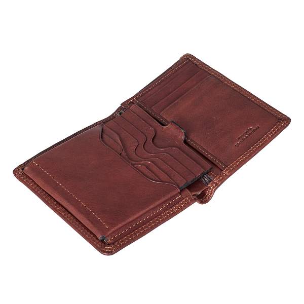 Портмоне коричневый Gianni Conti 917160 dark brown Gianni Conti, Артикул: 917160 dark brown фото №1
