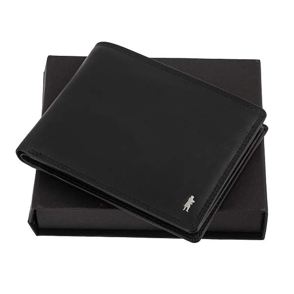 Портмоне черный Gianni Conti 507142 black Gianni Conti, Артикул: 507142 black фото №1