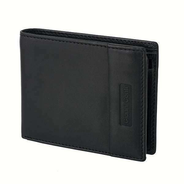 Портмоне черный Gianni Conti 6057100 black Gianni Conti, Артикул: 6057100 black фото №1