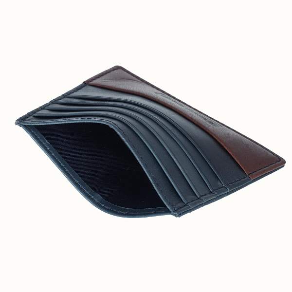 Картхолдер синий Gianni Conti 6057394 blue/dark brown Gianni Conti, Артикул: 6057394 blue/dark brown фото №1