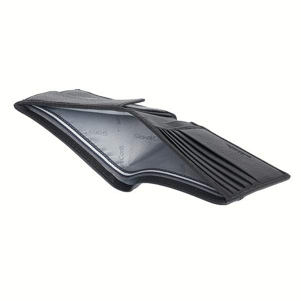 Портмоне черный Gianni Conti 1817128 black Gianni Conti, Артикул: 1817128 black фото №1