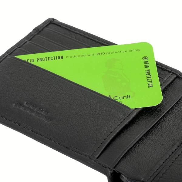 Портмоне черный Gianni Conti 1817128 black Gianni Conti, Артикул: 1817128 black фото №1