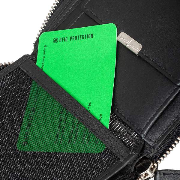 Портмоне черный Gianni Conti 507315 black Gianni Conti, Артикул: 507315 black фото №1