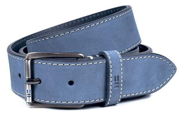 Ремень светло-голубой Miguel Bellido 695/35 2654 indigo blue 9 Miguel Bellido, Артикул: 695/35 2654 indigo blue 9 фото №1