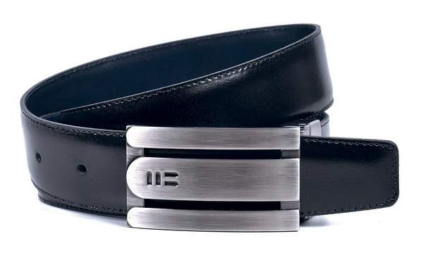 Ремень чёрный-синий Miguel Bellido 430/32 3238 black/navy Miguel Bellido, Артикул: 430/32 3238 black/navy фото №1