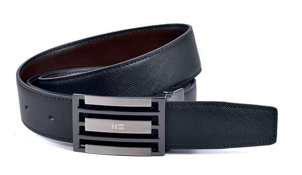 Ремень чёрный-коричневый Miguel Bellido 438/32 304  black/brown 5 Miguel Bellido, Артикул: 438/32 304  black/brown 5 фото №1