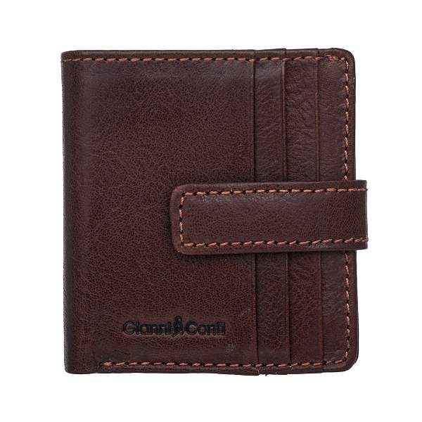 Портмоне коричневый Gianni Conti 917171 dark brown Gianni Conti, Артикул: 917171 dark brown фото №1