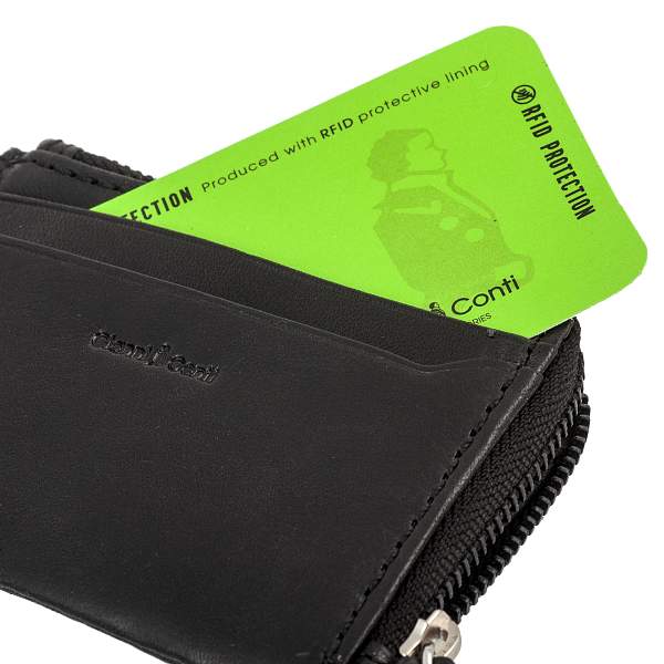Картхолдер черный Gianni Conti 917287 black Gianni Conti, Артикул: 917287 black фото №1