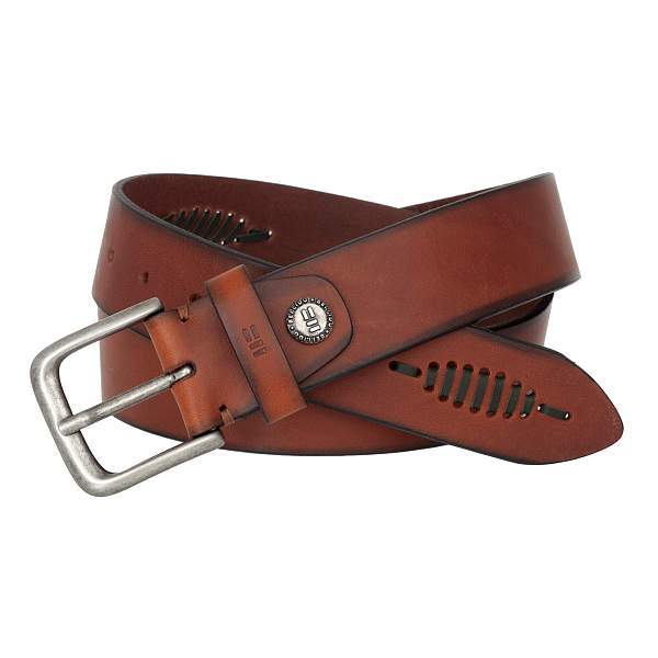 Ремень коричневый Miguel Bellido 4345/40 1682 brown 02 Miguel Bellido, Артикул: 4345/40 1682 brown 02 фото №1