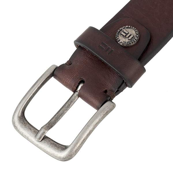 Ремень тёмно-коричневый Miguel Bellido 4345/40 1682 dark brown 0 Miguel Bellido, Артикул: 4345/40 1682 dark brown 0 фото №1