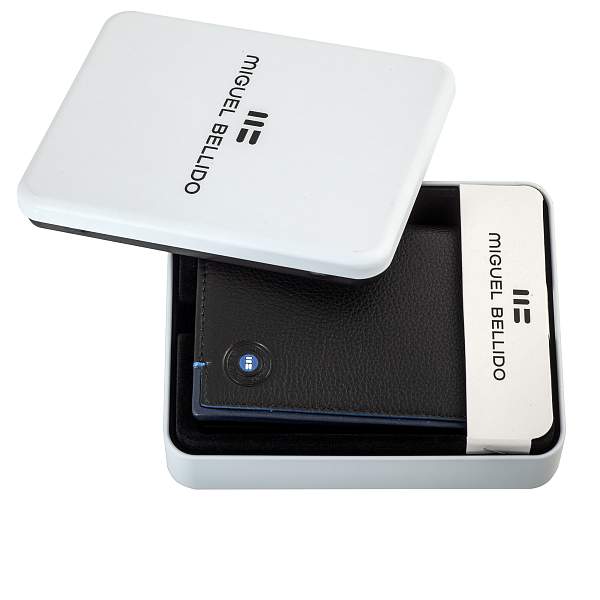 Портмоне черный Miguel Bellido 6306 black 01 Miguel Bellido, Артикул: 6306 black 01 фото №1