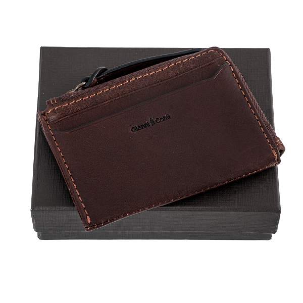 Картхолдер коричневый Gianni Conti 917287 dark brown Gianni Conti, Артикул: 917287 dark brown фото №1