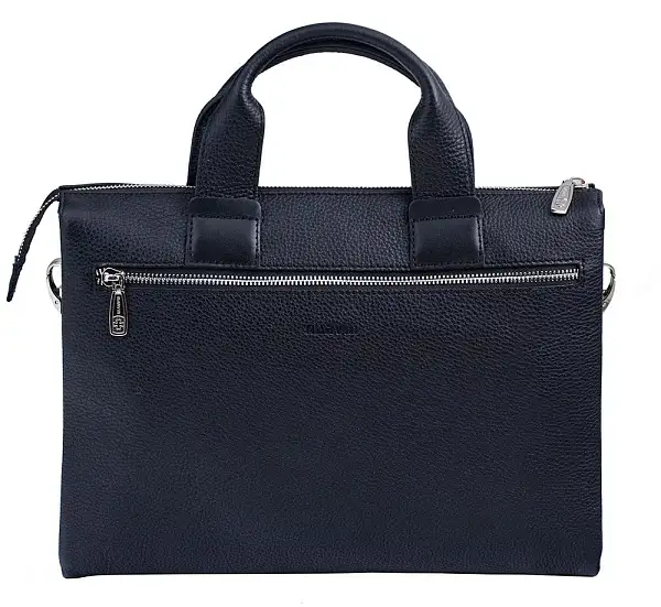 Сумка портфель для документов NARVIN натуральная кожа 9772-Polo Black Vasheron, Артикул: 9772-Polo Black фото №1