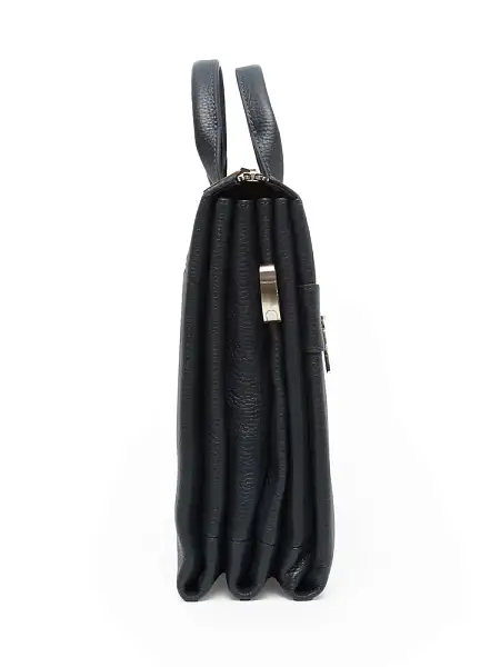 Сумка портфель для документов NARVIN натуральная кожа 9772-Polo D.Blue Vasheron, Артикул: 9772-Polo D.Blue фото №1